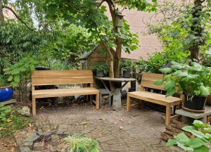 Tuinbank Napoli | Puurteak - Puurteak tuinmeubelen