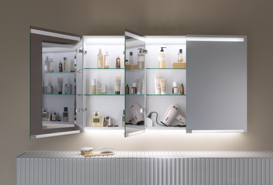 Grote spiegelkast voor de badkamer? Geberit biedt ruimte én gemak - Geberit