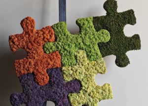 Mos puzzelstukken | Moswens - Moswens