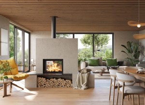 De Lina collectie van Schmid: moderne inbouwhaarden met mooi vuurzicht