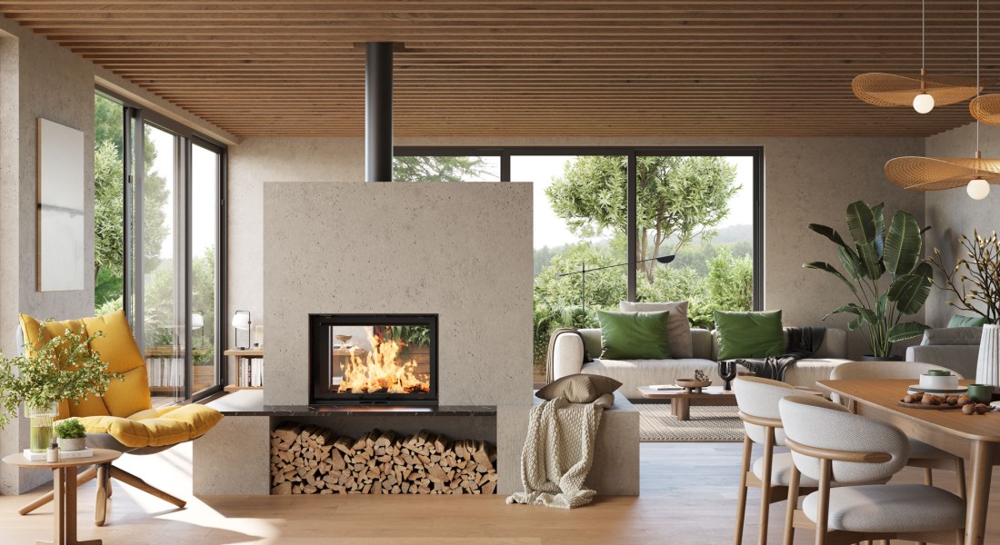 De Lina collectie van Schmid: moderne inbouwhaarden met mooi vuurzicht