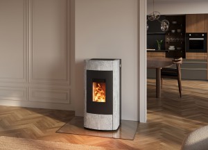Een moderne RIKA pelletkachel met een vernieuwd jasje - RIKA: De Oostenrijkse kachel