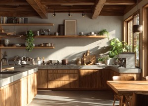 Ervaar de rust van een Japandi keuken - 