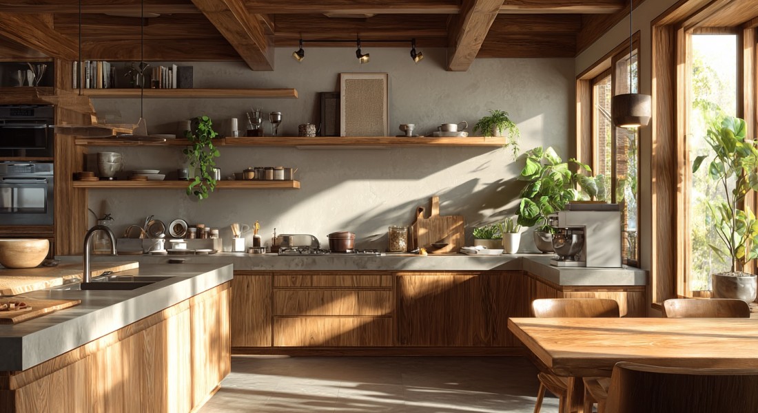 Ervaar de rust van een Japandi keuken