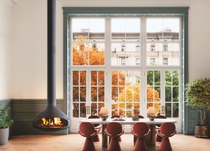 Bio-ethanol haard: echte vlammen zonder rook of rookkanaal