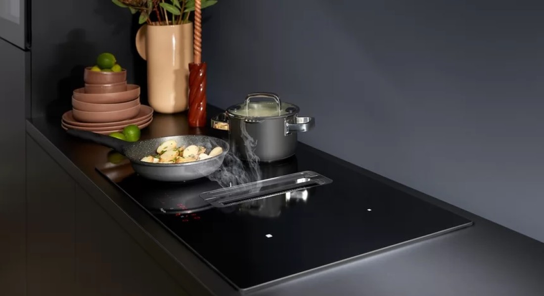 Waarom een kookplaat met afzuiging zo fijn werkt