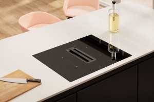 Inductie kookplaten met afzuiging - 