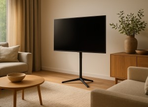 Van functioneel naar designstuk: de evolutie van de TV standaard - 