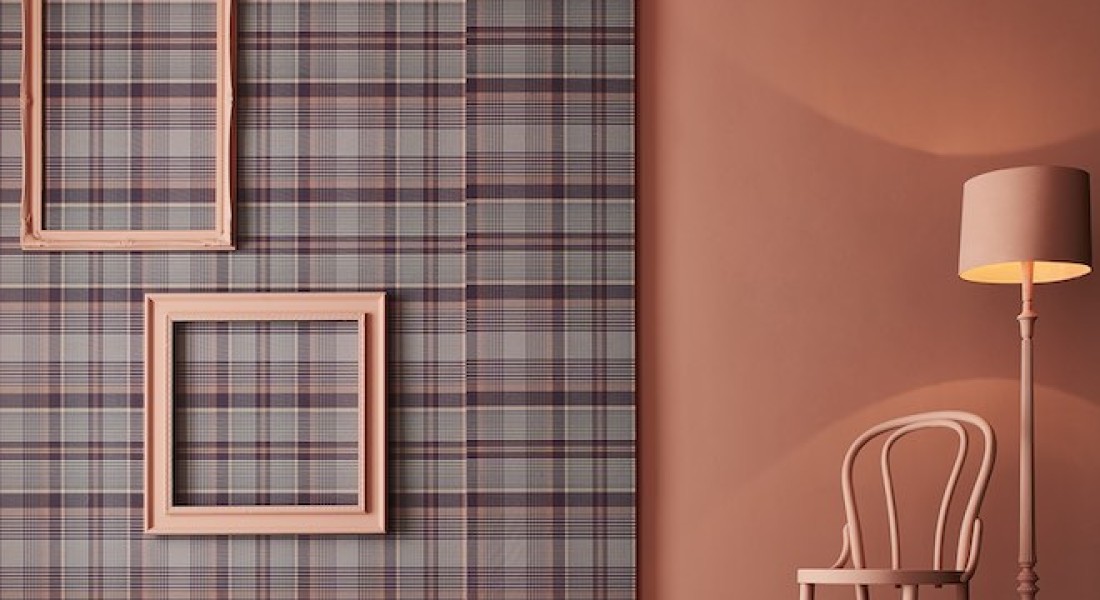 Ruitjesbehang, wie durft?