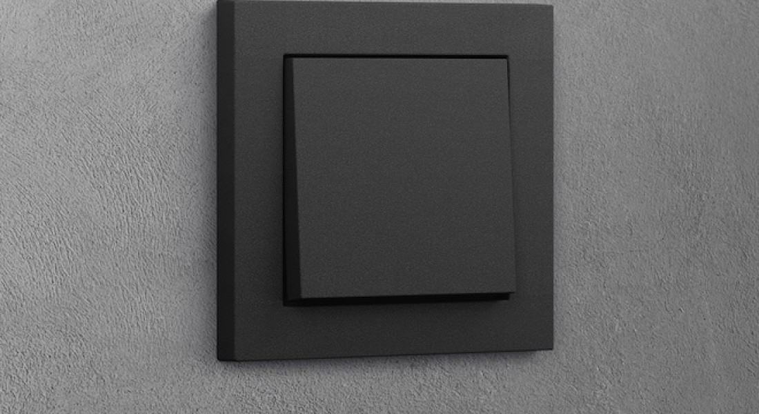 Trend: ook schakelaars in mat zwart