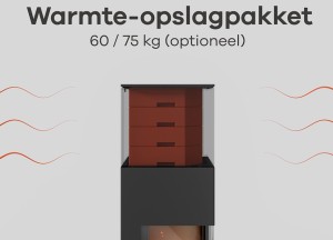 Een houtkachel die na het branden nog lang verwarmt - RIKA