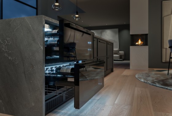 Koken wordt leuker met een koellade binnen handbereik