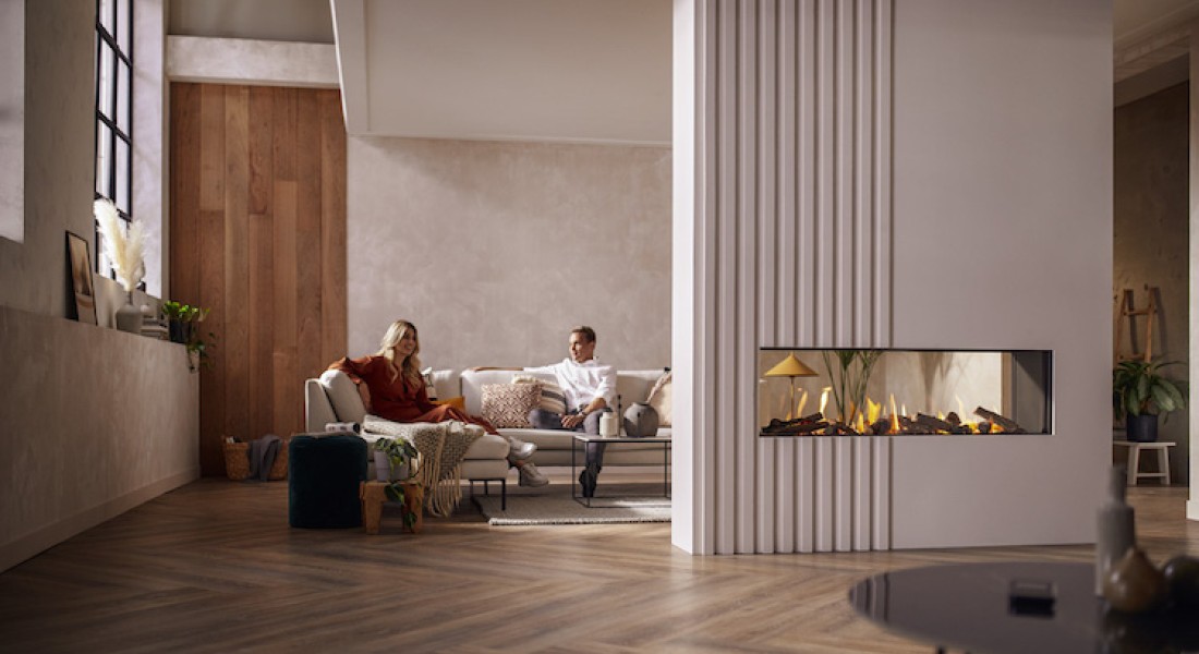 De mooiste ideeën voor een open haard in de woonkamer