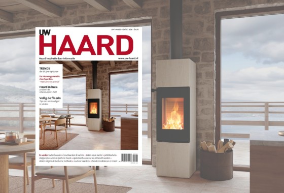Haarden, ideeën en fijne tips in het gloednieuwe UW Haard magazine