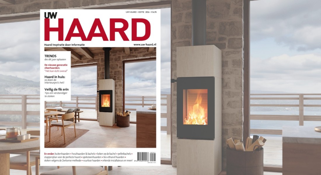 Haarden, ideeën en fijne tips in het gloednieuwe UW Haard magazine
