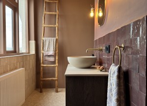 Mosaic Hexagon Plain Bottocino | Designtegels - Designtegels.nl