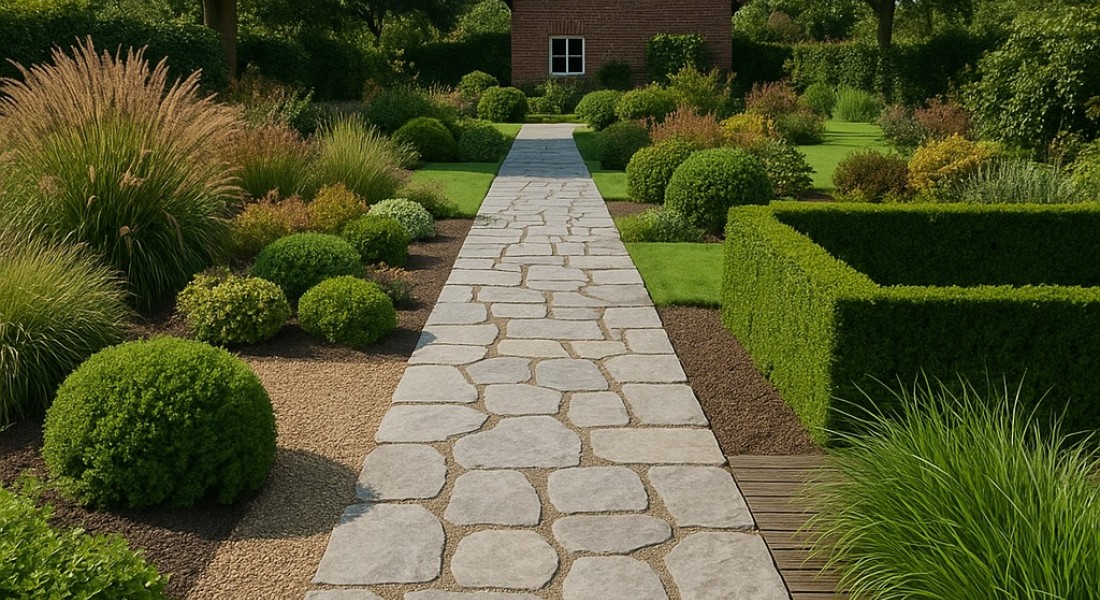 Tuinpaden aanleggen: inspiratie voor stijl en functionaliteit