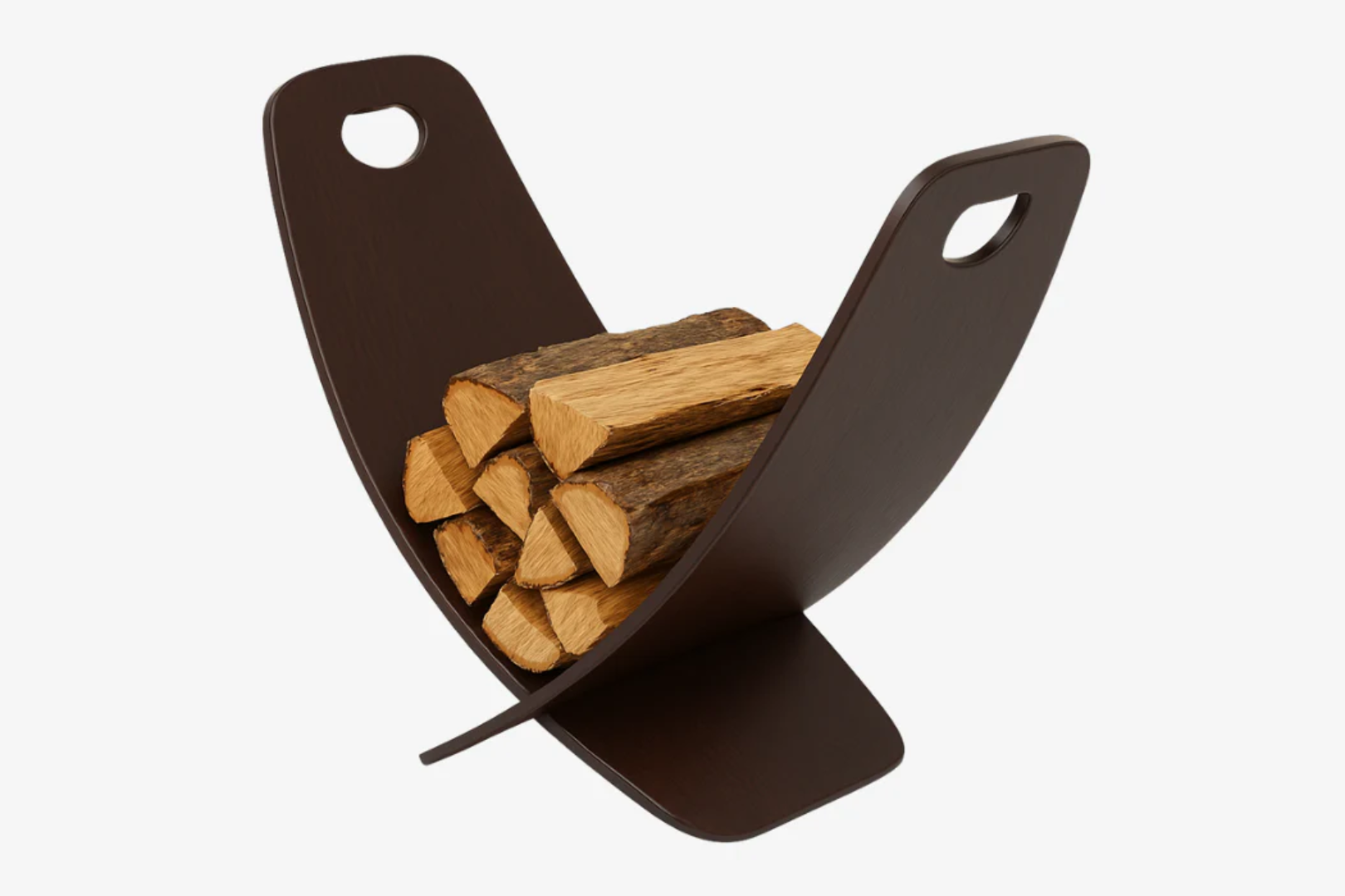 Firewood Stand Espresso - Houtmand