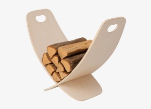 Firewood Stand Natural - Houtmand - Fandango Fire Tools - Kindling Cracker