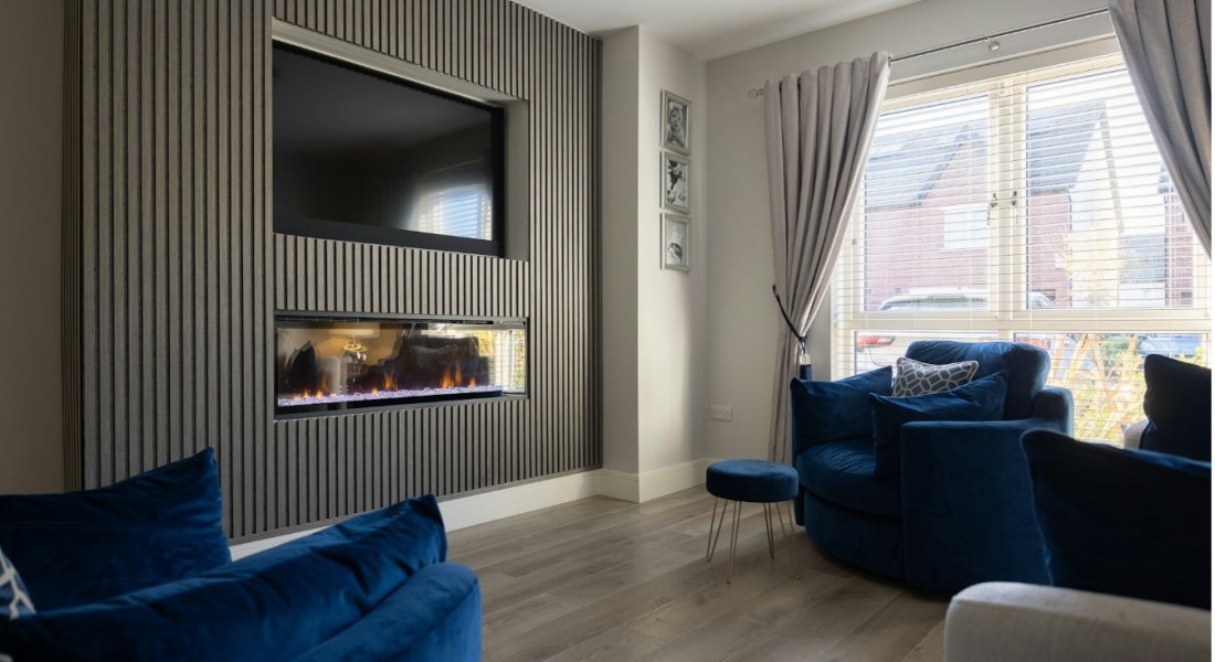 Tv combineren met een haard in de woonkamer: zo pak je dat slim aan