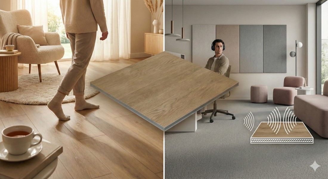 Waarom PVC vloeren meer zijn dan praktisch: hoe materiaalkeuze je comfort en akoestiek beïnvloedt