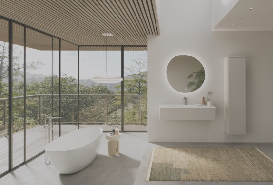 Wit in de badkamer: verrassend vernieuwend