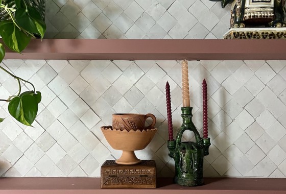 Tegels die laten zien dat imperfectie werkt