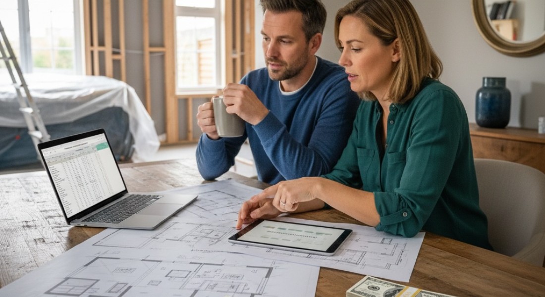 Dit kost de gemiddelde verbouwing: wanneer kies je voor bijlenen, 2de hypotheek of hypotheekverhoging?
