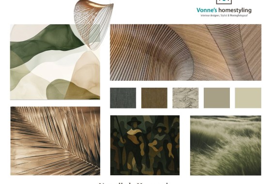 Moodboard Monday: natuurlijke tinten en organische vormen