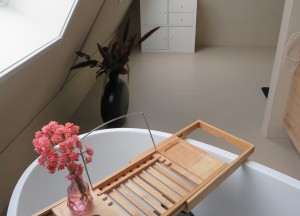 Badkamer vloer en wand | Springer Stucdesign - Springer Stucdesign