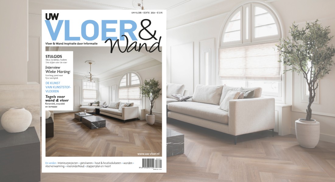 Het nieuwe UW Vloer & Wand magazine: bron van inspiratie
