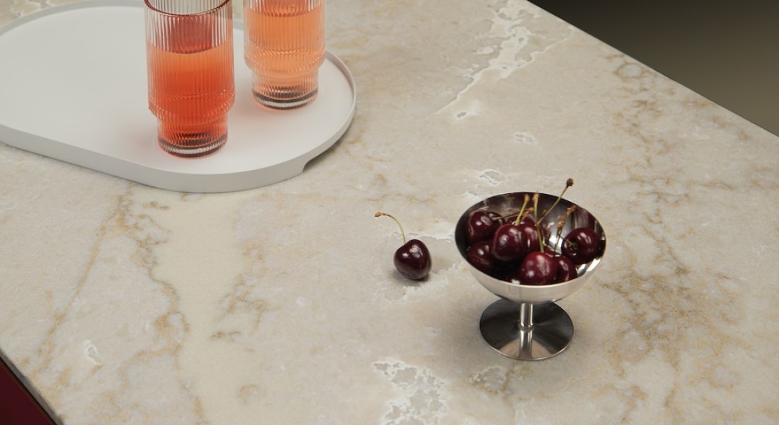 Composiet werkbladen met marmerlook voor elke keuken