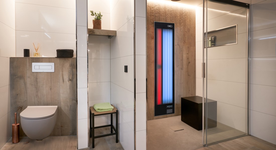 Xenz wellness badkamer inspiratie | mijnbadinstijl.nl
