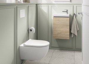 Van Japandi tot retro: met deze badkamerserie van Geberit kun je alle kanten op - 