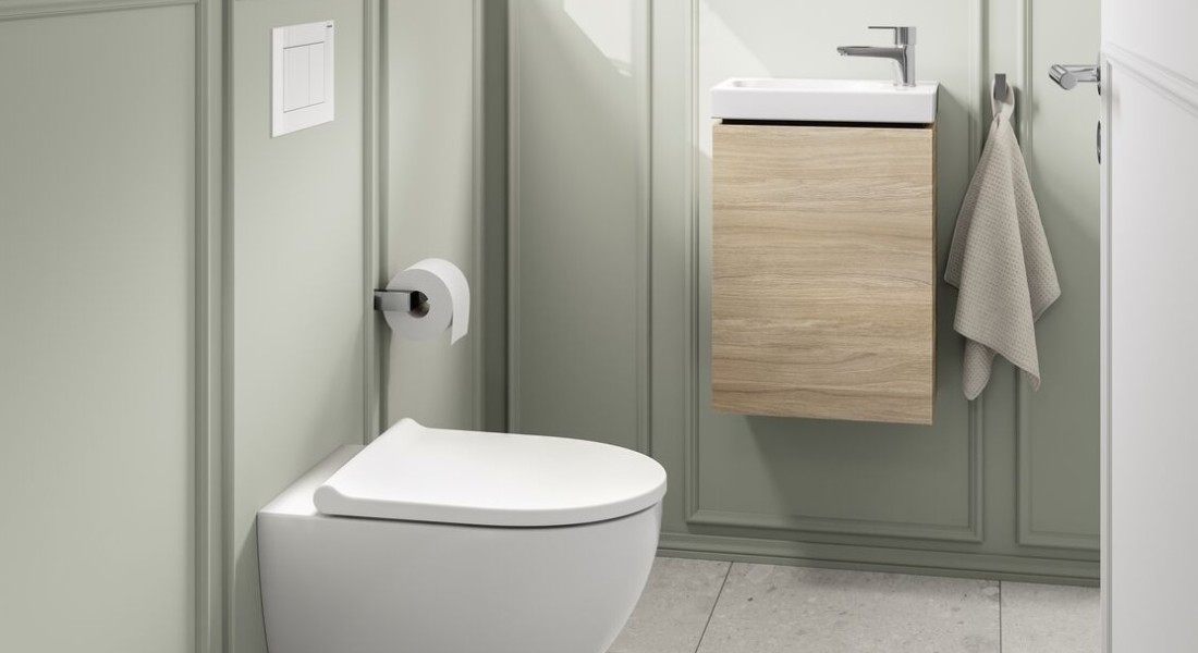 Van Japandi tot retro: met deze badkamerserie van Geberit kun je alle kanten op