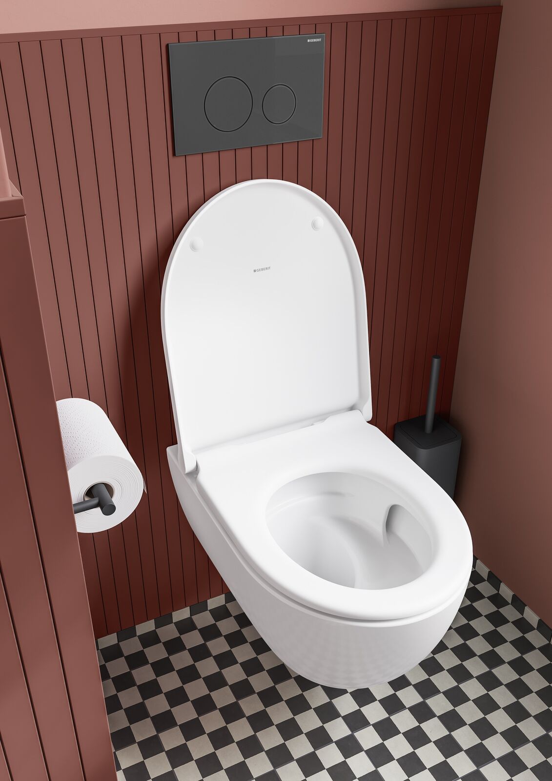 Badkamerserie Acanto toilet | Geberit