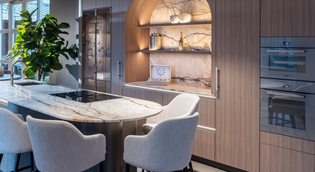 Nieuw in de showroom van Tieleman: Exclusieve maatwerk keuken