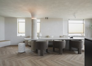 Visgraat PVC vloer | Therdex