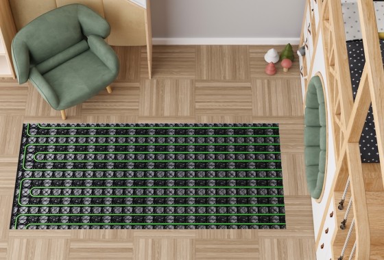 Slim renoveren met dunne vloerverwarming - WARP Systems