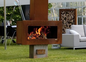 Ook in de winter naar buiten dankzij een tuinhaard - Zeno Products