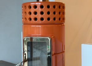 RoundStack wood keramische houtkachel