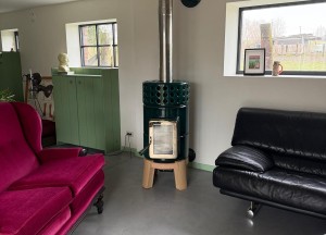 RoundStack wood houtkachel - Art of Fire