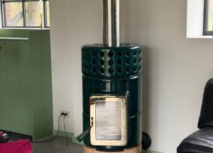 RoundStack wood houtkachel