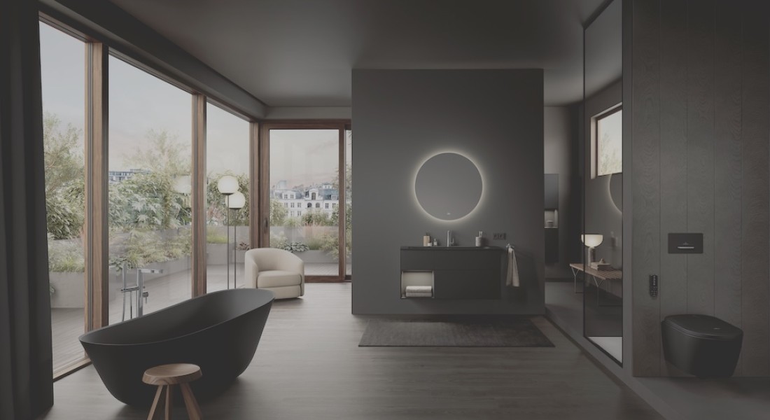 Finion All Black voor de moderne badkamer