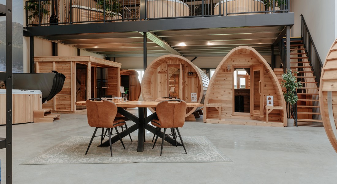 Wellness showrooms in Dronten en Maastricht | Ticra Outdoor