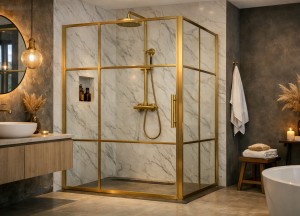 Messing Douchewanden: Warm, Luxe en Helemaal van Nu