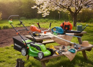 Tuinmachines en tuingereedschap