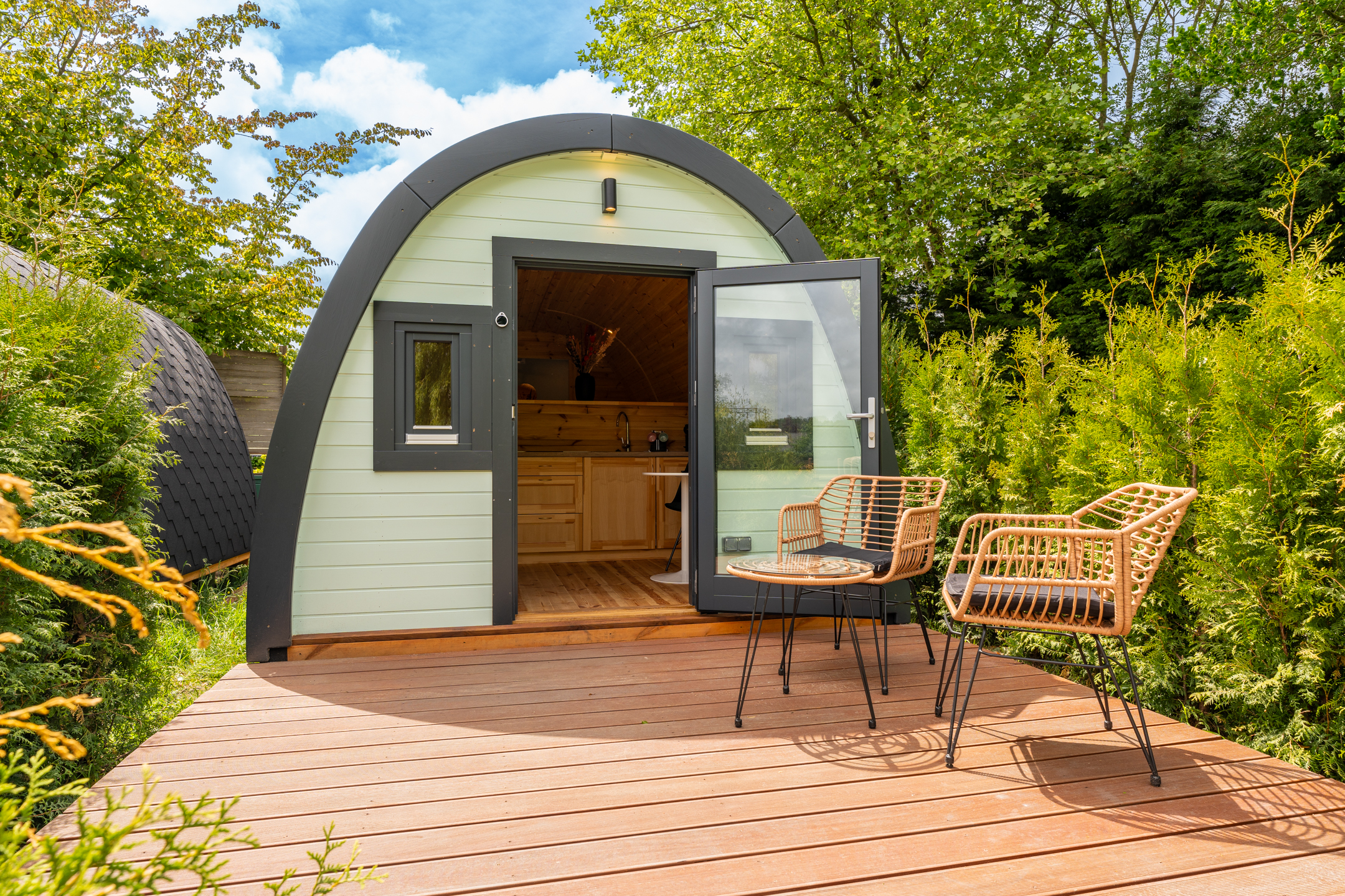 Tuinkantoren van Ticra Outdoor