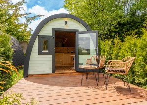 Tuinkantoren van Ticra Outdoor - Ticra Outdoor, Wellness en Glamping