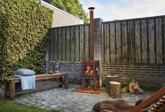 Een terraskachel maakt buiten zitten het hele jaar mogelijk